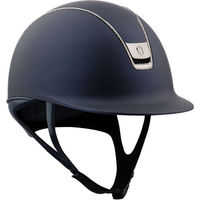 Produktbild von Samshield 2.0 Shadowmatt 300 Reithelm mit Swarovski Kristallen Blau Größe L 57-61
