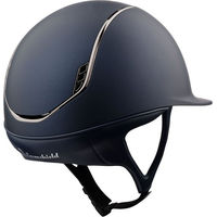 Produktbild von Samshield 2.0 Shadowmatt 5 Crystals Reithelm mit Liner in Schwarz oder Blau
