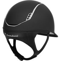 Produktbild von Samshield 2.0 Shadowmatt Reithelm mit Liner aus Kunststoff in Schwarz oder Blau Größe 55 S