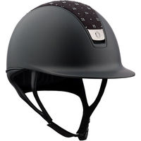 Produktbild von Samshield 2.0 Shadowmatt Royal Flower Reithelm Schwarz Größe S 52-56