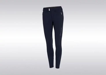 Samshield Adele 2.0 Reithose Damen mit Knie Grip in Blau – Bild 1 von 4