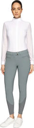 Produktbild von Samshield Adele Reithose Damen Turnierhose mit Mid Grip in Grau Größe 40