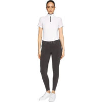 Produktbild von Samshield Adele Turnierhose Damen mit Mid Grip aus Stoff in Schwarz oder Braun Größe 44