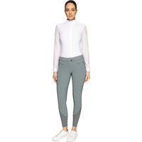 Produktbild von Samshield Adele Turnierhose Damen mit Mid Grip in Grau