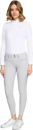 Produktbild von Samshield Adele Turnierhose Damen mit Mid Grip in Grau Größe 42