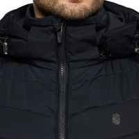 Produktbild von Samshield Albertville Weste für Herren aus Polyester wasserabweisend Blau Schwarz XL