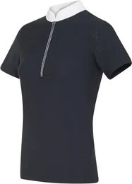 Samshield Aloise Turniershirt Damen Langarm Blau Größe S – Bild 1 von 8