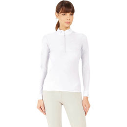 Samshield Aloise Turniershirt Damen Langarm Weiß Größe L – Bild 1 von 7