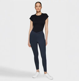 Produktbild von Samshield Alpha Comfort Turnierhose Damen mit Mid Grip in Blau
