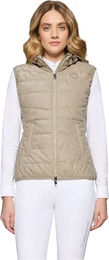 Produktbild von Samshield Alta Badia Ice Weste für Reiterinnen Damen Winter wasserabweisend Beige XS