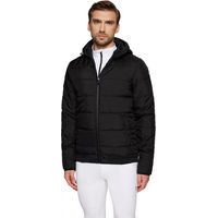 Produktbild von Samshield Aspen Reitjacke für Herren mit Kapuze aus Daunen in Schwarz Größe M wasserabweisend