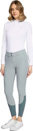 Produktbild von Samshield Aurelie Air Turnierhose Damen Mid Grip Grau Größe 42