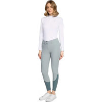 Produktbild von Samshield Aurelie Air Turnierhose Damen Mid Grip Grau Größe 42