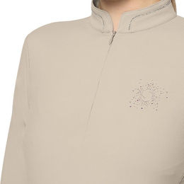 Samshield Baselayer Damen Carina HW 2026 Longsleeve Beige S mit Swarovski-Kristall – Bild 1 von 1