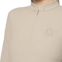 Produktbild von Samshield Baselayer Damen Carina HW 2026 Longsleeve Beige S mit Swarovski-Kristall
