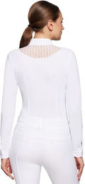 Produktbild von Samshield Beatrice Turniershirt Damen Weiß Polyamid Größe S