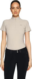 Produktbild von Samshield Bella Crystal Reitpolo Damen Beige 2XS