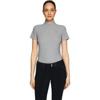 Produktbild von Samshield Bella Crystal Reitpolo Damen Grau 2XS