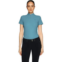 Produktbild von Samshield Bella Crystal Reitshirt Damen Blau Größe M