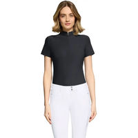 Produktbild von Samshield Bella Crystal Reitshirt Damen Schwarz XL
