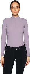 Samshield Bella Reitshirt Damen langarm Lila Größe M – Bild 1 von 2