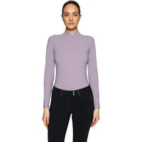 Produktbild von Samshield Bella Reitshirt Damen langarm Lila Größe M