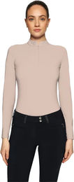 Produktbild von Samshield Bella Reitshirt für Damen mit langen Ärmeln Rosa Größe L