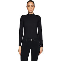 Produktbild von Samshield Bella Reitshirt für Damen mit langen Ärmeln Schwarz Größe S