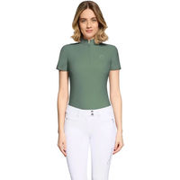 Produktbild von Samshield Bruna Premium Reitpolo Damen Grün XS