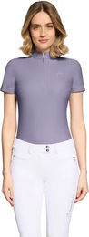 Produktbild von Samshield Bruna Premium Reitpolo Damen Lila XS