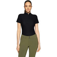 Produktbild von Samshield Bruna Premium Reitpolo Damen Schwarz Größe L