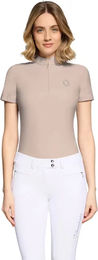 Produktbild von Samshield Bruna Premium Reitshirt Damen in Rosa oder Beige Größe M
