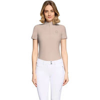 Produktbild von Samshield Bruna Premium Reitshirt Damen Rosa Beige Grösse 2XS