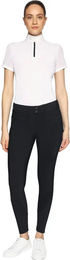 Produktbild von Samshield Capucine Crystal Ferna Turnierhose Damen Full Grip Schwarz Größe 36