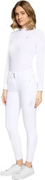 Produktbild von Samshield Capucine Crystal Ferna Turnierhose Damen Full Grip Weiß