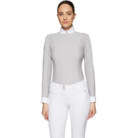 Produktbild von Samshield Carlotta Turnierpolo Damen Grau Größe M