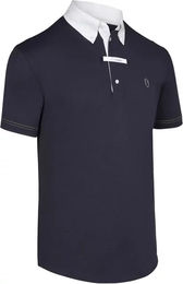 Samshield Charles Turniershirt für Herren in Blau Größe XL aus Polyamid – Bild 1 von 2