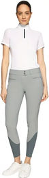 Produktbild von Samshield Chloe Metal Dots Reithose Damen Full Grip Grau Größe M
