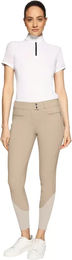 Produktbild von Samshield Chloe Metal Dots Turnierhose Damen Full Grip Beige Größe M