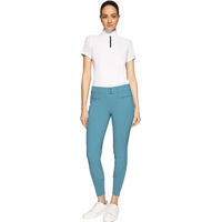 Produktbild von Samshield Chloe Metal Dots Turnierhose Damen Full Grip Blau Größe M