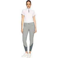 Produktbild von Samshield Chloe Metal Dots Turnierhose Damen Full Grip Grau Größe M