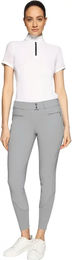 Produktbild von Samshield Chloe Metal Dots Turnierhose Damen Mid Grip Grau Größe M