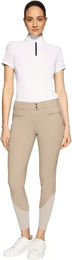 Produktbild von Samshield Chloe Metal Dots Turnierhose Damen mit Mid Grip in Beige Größe M