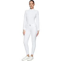 Produktbild von Samshield Chloe Metal Dots Turnierhose Damen mit Mid Grip in Weiß Größe 40