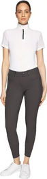 Produktbild von Samshield Clara Premium Reithose Damen mit Mid Grip in Braun und Grau