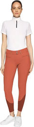 Produktbild von Samshield Clara Premium Reithose Damen Turnierhose Mid Grip Orange