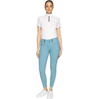 Produktbild von Samshield Clara Premium Reithose Damen Turnierhose mit Mid Grip Blau