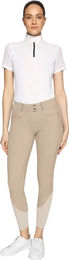 Produktbild von Samshield Clara Premium Turnierhose Damen Full Grip Beige Größe 42