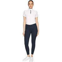 Produktbild von Samshield Clara Premium Turnierhose Damen Full Grip Blau Größe 38