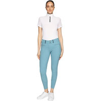 Produktbild von Samshield Clara Premium Turnierhose Damen Full Grip Blau Größe 38